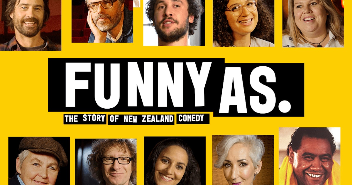 Watch Funny As: The Story Of New Zealand Comedy | Full Season | TVNZ+ Watch Funny As: The Story Of New Zealand Comedy | Full Season | TVNZ+