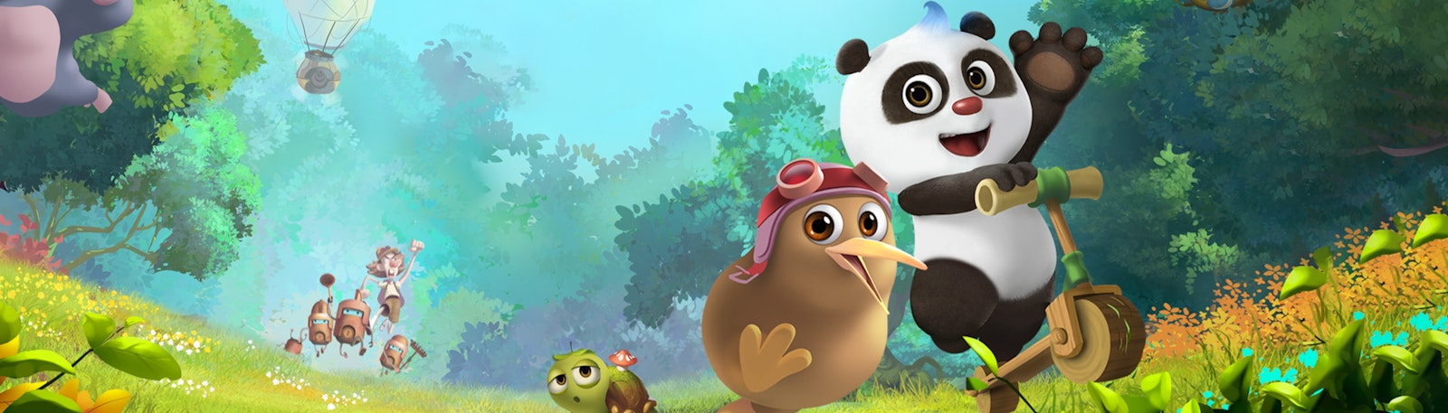 Image of Panda and Kiwi